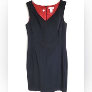 Isaac Mizrahi Gray Sweetheart Sheath Dress Cocktail